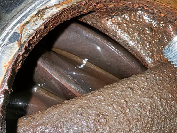 Результат неправильного использования винтового компрессора